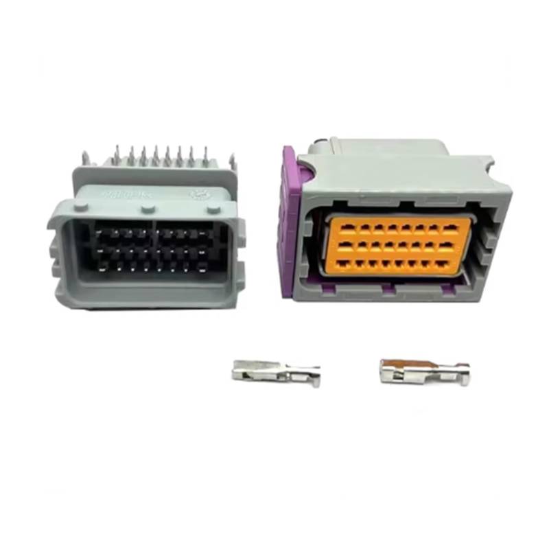 UHNYTRV 1 / FCI 24 Pin Öl Zu Gas Computer-Board ECU Stecker Männlich Weiblich Auto Auto Wasserdichten Stecker HCCPHPE24BKA90F 211PC249S0005(24p male female) von UHNYTRV