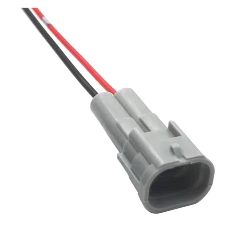 UHNYTRV 2 Pin Way Kraftstoff Injektor Kabelbaum Stecker Mit Kabel Draht Zopf Anwendbar Zu 350Z Mit 15cm 18AWG(2p male,10 sets) von UHNYTRV