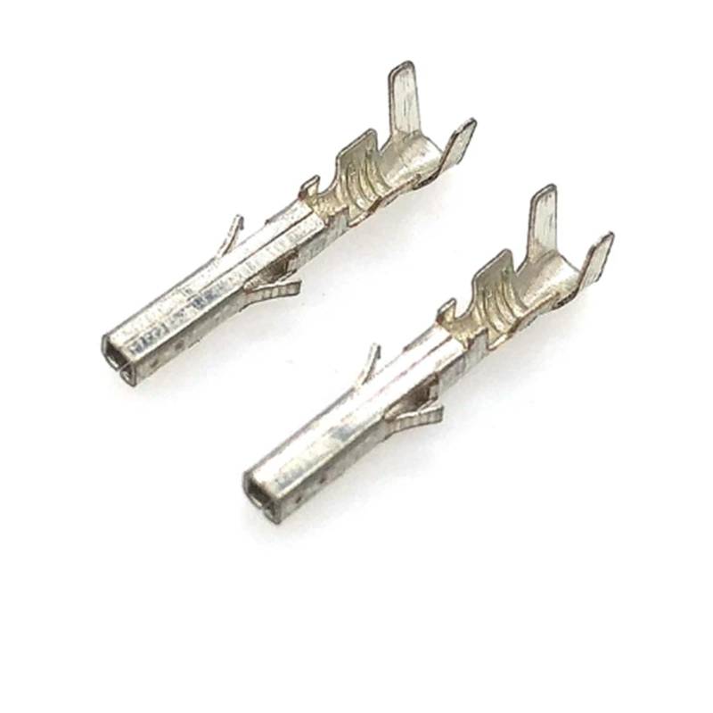 UHNYTRV 50 stücke Kupfer Crimp Terminal Metall Pins Computer 4,2 mm Stecker Klemmen Weibliche Nadel Pin Niedrigen Fuß L15 5556 5557(100pcs) von UHNYTRV