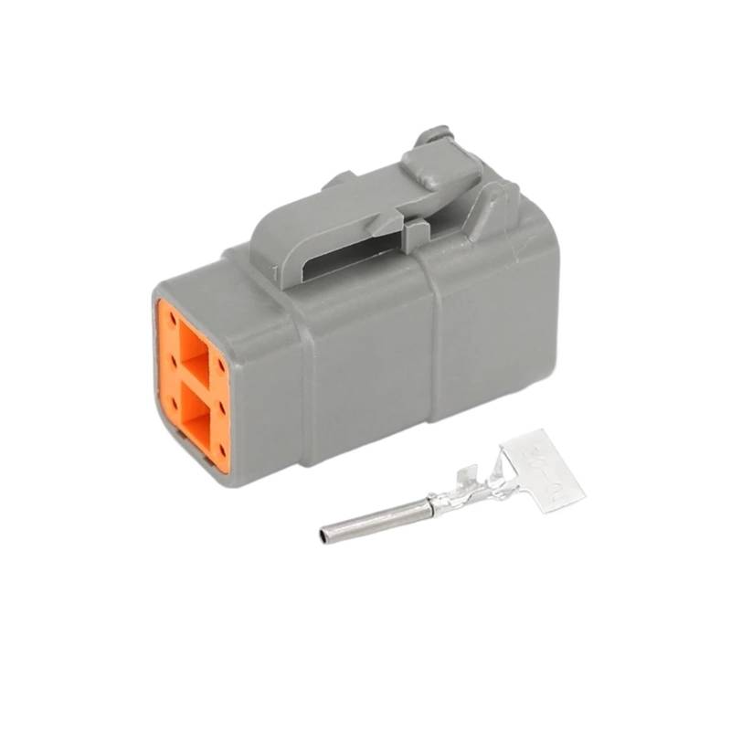 UHNYTRV 6Pin DTM06-6S / DTM04-6P Automotive Wasserdichten Stecker DTM Männlich Weiblich Kopf Und Terminal Kabelbaum Steckdose(Female set) von UHNYTRV