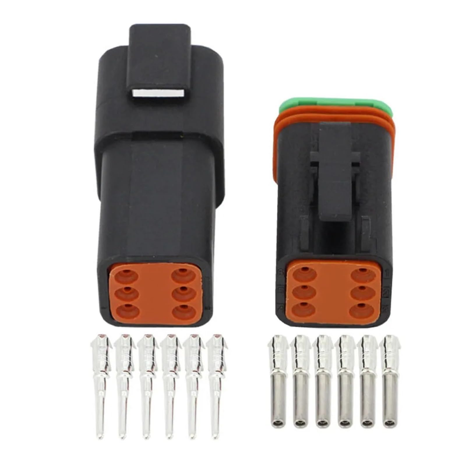 UHNYTRV Schwarz 5 Sätze 6-poliger DJ3061Y-1.6-11/21 DT-Anschlüsse DT04-6P, DT06-6S Wasserdichter elektrischer Kabelanschlussstecker 22-16AWG UHNYTRV Schwarz 5 Sätze 6-poliger DJ3061Y-1.6-11/21 DT-Anschlüsse DT04-6P, DT06-6S Wasserdichter elektrischer Kabelanschlussstecker 22-16AWG von UHNYTRV