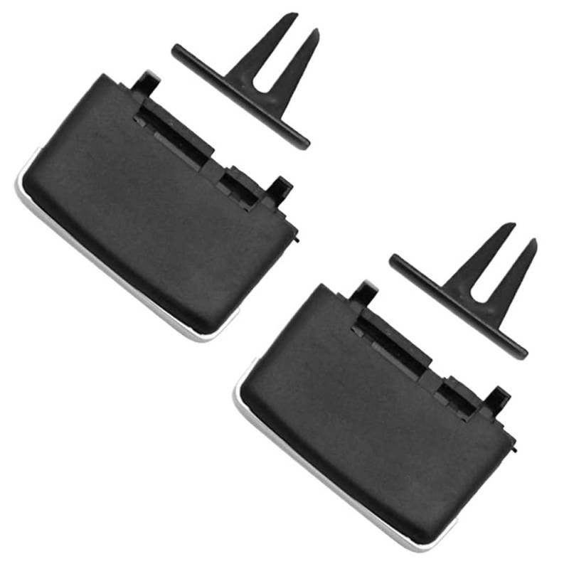 UIBHGVFG AC Lüftungsgitter 2X A/C Air Vent Outlet Tab Clip Reparatur Kit Für W204 C180 C200 C260 Auto Innen AC Teile AC Mitte Armaturenbretts von UIBHGVFG