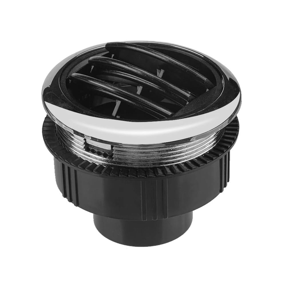UIBHGVFG AC Lüftungsgitter 75mm A/C Air Vent Universal Runde Auto Klimaanlage Luftauslassgitter Abdeckung AC Mitte Armaturenbretts von UIBHGVFG