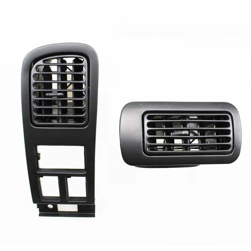 UIBHGVFG AC Lüftungsgitter AIR Vent Trim für Navara für D22 für Frontier für Pickup 1997-2004 Armaturenbrett, Wechselstromgitter AC Mitte Armaturenbretts von UIBHGVFG