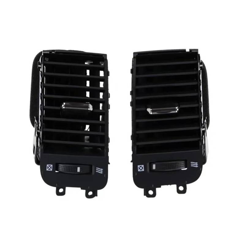 UIBHGVFG AC Lüftungsgitter Air Vent Grille A/C Vent Silver Decorative Frame for Land Cruiser Prado LC120 2003-2009 AC Mitte Armaturenbretts von UIBHGVFG