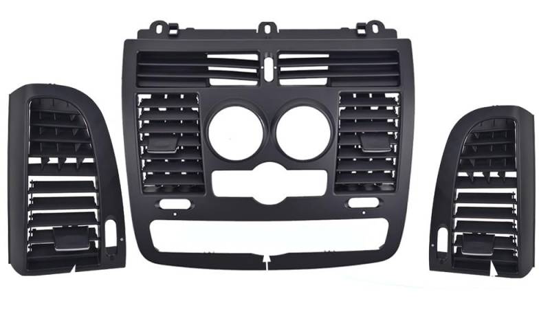 UIBHGVFG AC Lüftungsgitter Auto AC Vent Grille Links Rechts Zentrale Air Vent Outlet Abdeckung Panel Für Für Vito Für Viano Für W636 Für W639 2004-2015 AC Mitte Armaturenbretts von UIBHGVFG