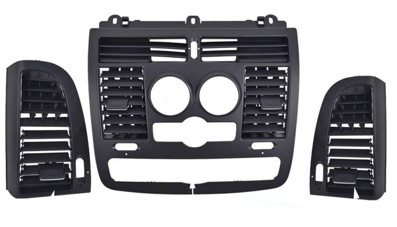 UIBHGVFG AC Lüftungsgitter Auto AC Vent Grille Zentrale Air Vent Outlet Abdeckung Panel Für Für Vito Für Viano Für W636 Für W639 2004-2015 AC Mitte Armaturenbretts von UIBHGVFG