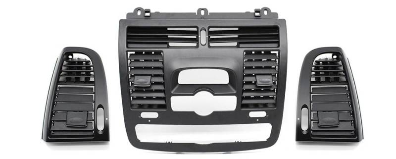 UIBHGVFG AC Lüftungsgitter Auto Dashboard Zentrale Links Rechts Klimaanlage Ac Vent Grille Abdeckung Für Für Vito Für Viano Für W636 Für w639 2004-2015 AC Mitte Armaturenbretts von UIBHGVFG