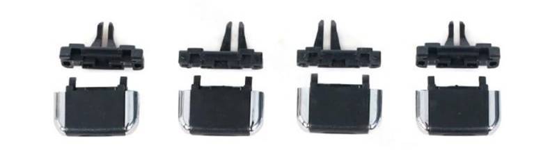 UIBHGVFG AC Lüftungsgitter Für Für Land Für Cruiser Für Prado 120 Für LC120 2003-2009 Front Dashboard Outlet A/C klimaanlage Vents Tab Clip AC Mitte Armaturenbretts von UIBHGVFG