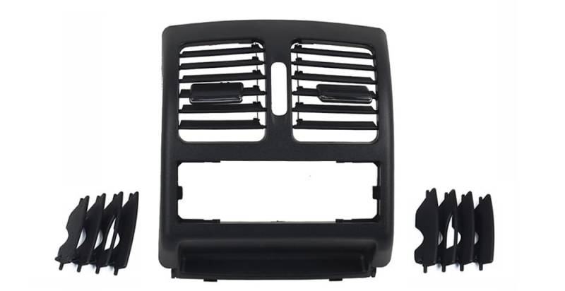 UIBHGVFG AC Lüftungsgitter Hinten AC Vent Grille Outlet Panel Für Für C Klasse Für W204 Für C200 Für C230 Für C260 Für c300 2007-2011 AC Mitte Armaturenbretts von UIBHGVFG