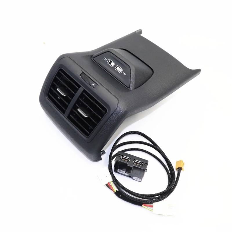 UIBHGVFG AC Lüftungsgitter Hinten Air Outlet Vent Trim Rahmen Montage Mittelarmlehne Für Golf 7 Für MK7 2013-2019 AC Mitte Armaturenbretts von UIBHGVFG