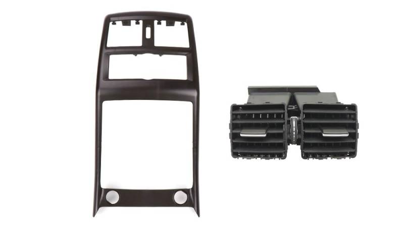 UIBHGVFG AC Lüftungsgitter Hinten Mittelkonsole Klimaanlage Lüftungsgitter Luftauslassrahmen Fit Kit Für Für W166 Für W292 Für ML Für GLE Für GLS AC Mitte Armaturenbretts von UIBHGVFG