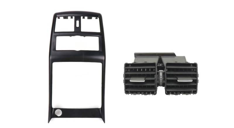 UIBHGVFG AC Lüftungsgitter Hinten Mittelkonsole Klimaanlage Lüftungsgitter Luftauslassrahmen Fit Kit Für Für W166 Für W292 Für ML Für GLE Für GLS AC Mitte Armaturenbretts von UIBHGVFG
