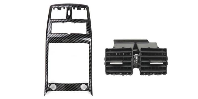 UIBHGVFG AC Lüftungsgitter Hinten Mittelkonsole Klimaanlage Lüftungsgitter Luftauslassrahmen Fit Kit Für Für W166 Für W292 Für ML Für GLE Für GLS AC Mitte Armaturenbretts von UIBHGVFG