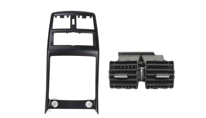 UIBHGVFG AC Lüftungsgitter Hinten Mittelkonsole Klimaanlage Lüftungsgitter Luftauslassrahmen Fit Kit Für Für W166 Für W292 Für ML Für GLE Für GLS AC Mitte Armaturenbretts von UIBHGVFG