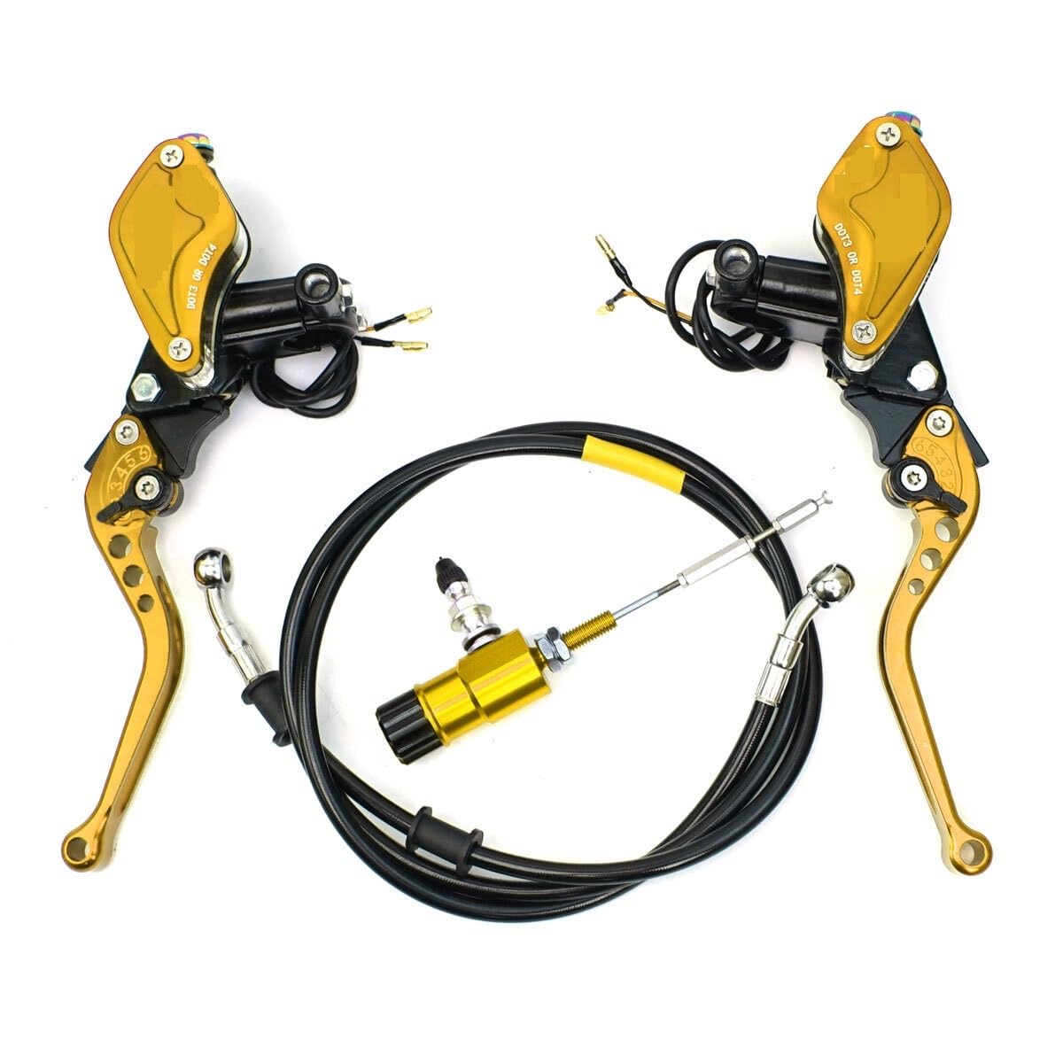 UIBHGVFG Brems Kupplungshebel 22mm Motorrad Hydraulische Kupplung Bremse Hauptzylinder Hebel Kit Für Dirt Bike Sport Bike Roller Motocross Off Road UIBHGVFG Brems Kupplungshebel 22mm Motorrad Hydraulische Kupplung Bremse Hauptzylinder Hebel Kit Für Dirt Bike Sport Bike Roller Motocross Off Road von UIBHGVFG