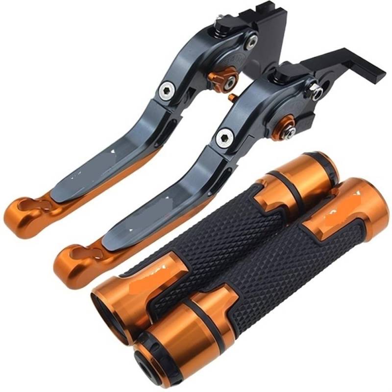 UIBHGVFG Brems Kupplungshebel Bremskupplungshebel Für CBR250R CBR300R CB300F CBR500R CB500F CB500X CB190R CB190X Motorrad Zusammenklappbar Ausziehbar von UIBHGVFG