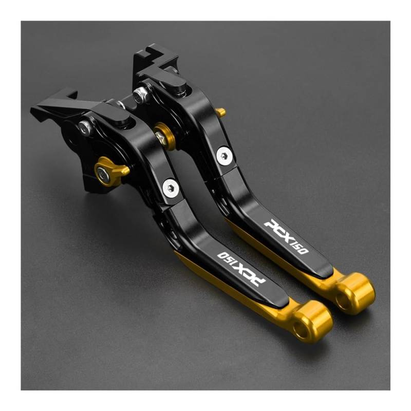 UIBHGVFG Brems Kupplungshebel Für PCX150 PCX 150 Pcx150 2012 2013-2018 2023 2022 2021 2020 2019 Motorrad Einstellbare Bremse Kupplung Hebel Griff Bar von UIBHGVFG