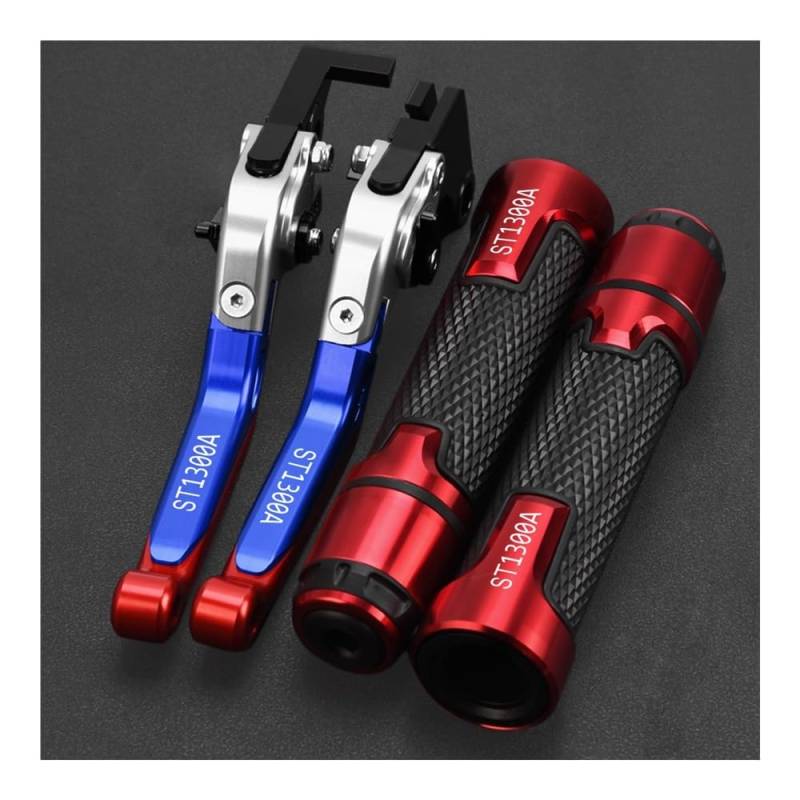 UIBHGVFG Brems Kupplungshebel Für ST1300 ST1300A ST 1300 ABS 2003 2004 2005 2006 2007 Motorrad Einstellbare Bremse Kupplung Hebel Lenker Enden Griffe von UIBHGVFG