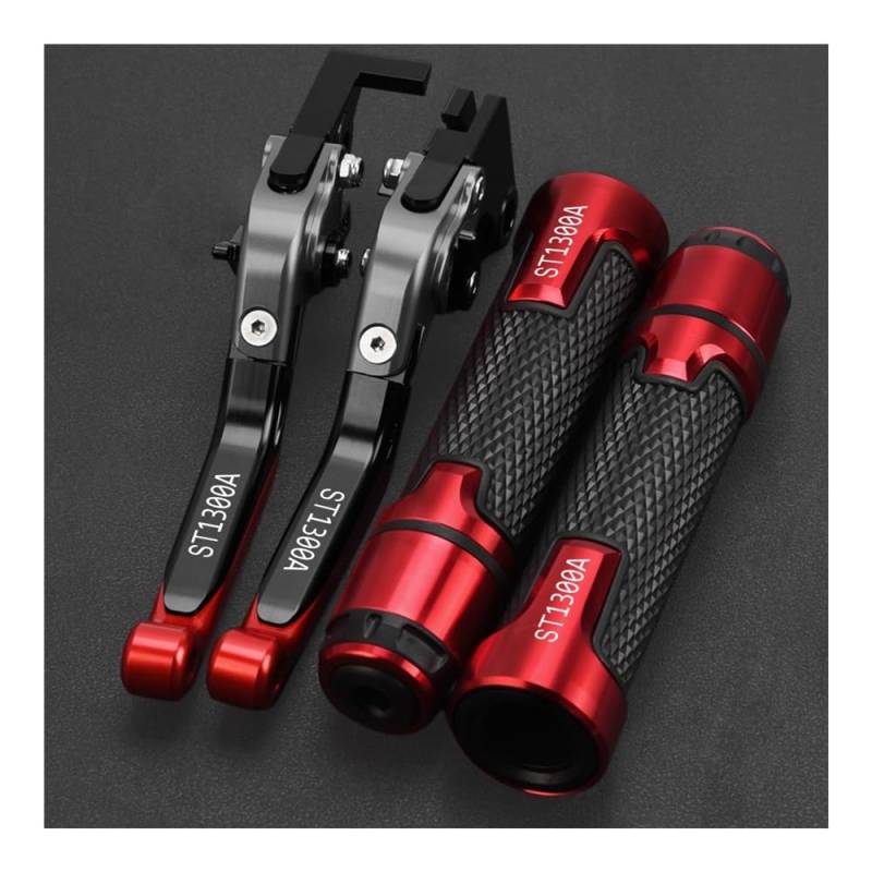UIBHGVFG Brems Kupplungshebel Für ST1300 ST1300A ST 1300 ABS 2003 2004 2005 2006 2007 Motorrad Einstellbare Bremse Kupplung Hebel Lenker Enden Griffe von UIBHGVFG