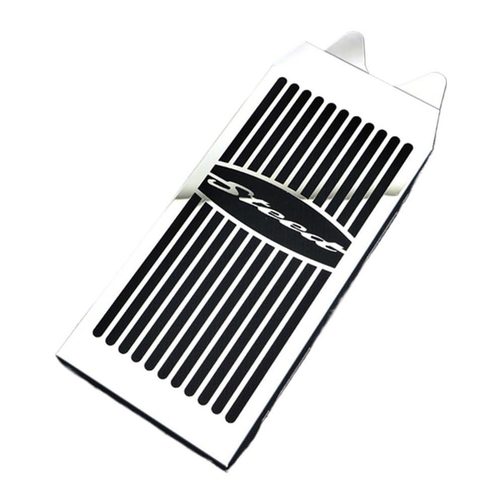 UIBHGVFG Motorräder Wassertank-Schutzgitter Motorrad Silber Stahl Kühlergrill Abdeckung Schutz Protector Für Shadow VLX600 VLX400 VT600 Für Steed 600 400 1988-2007 UIBHGVFG Motorräder Wassertank-Schutzgitter Motorrad Silber Stahl Kühlergrill Abdeckung Schutz Protector Für Shadow VLX600 VLX400 VT600 Für Steed 600 400 1988-2007 von UIBHGVFG