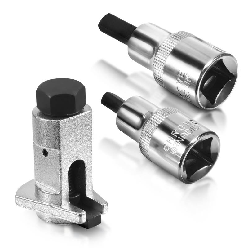 UICCVOKK 3 Stück Federbein Spreizer, Federspanner, Spreitznuss Federbein, Strut Spreader Tool, Verwendung für Gelten Ausbau Federspanner, Universaleinsatz Radlagerwerkzeuge, Autoreparatur Wartung von UICCVOKK