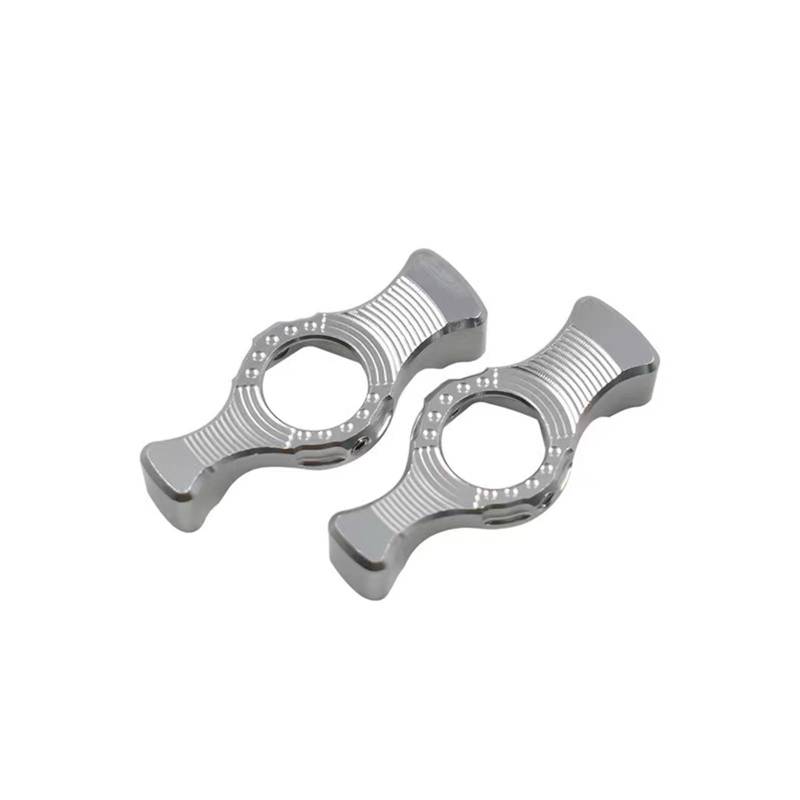 UIFCOG Für CFMOTO 800MT 800 MT Motorrad-Federgabel-Vorspannungsversteller Gabel Einstellknopf(Silber) von UIFCOG