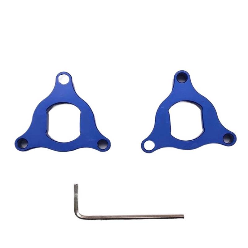 UIFCOG Für HON&DA NSR250 NSR250R P3 Motorrad Federgabel Federvorspannung Einsteller Kappe Gabel Einstellknopf(Blau) von UIFCOG