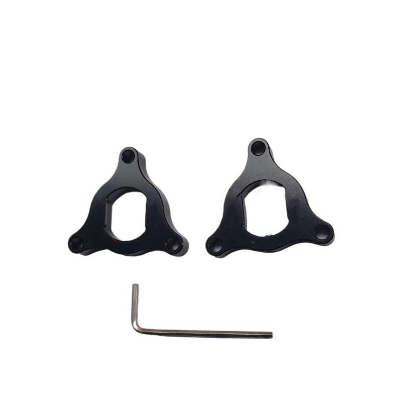 UIFCOG Für HON&DA NSR250 NSR250R P3 Motorrad Federgabel Federvorspannung Einsteller Kappe Gabel Einstellknopf(Schwarz) von UIFCOG