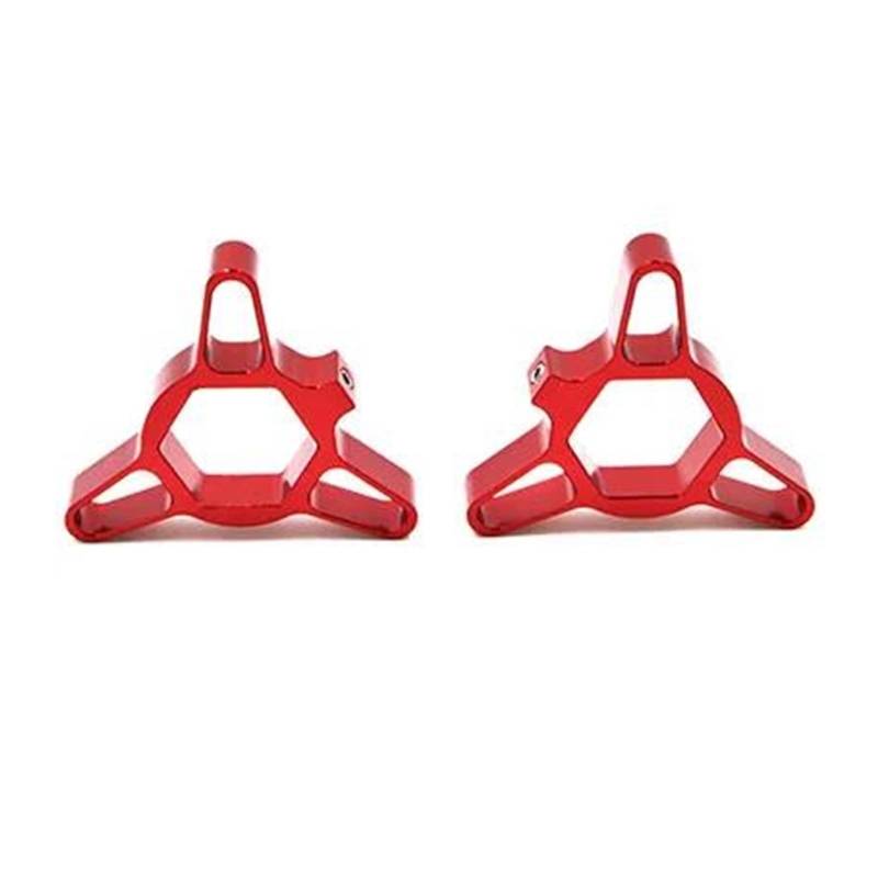 UIFCOG Für HON&DA VTR1000 SP1 SP2 RC51 CBR954RR CBR1000RR Motorrad Federgabel Vorspannung Teller Kappe Gabel Einstellknopf(rot) von UIFCOG