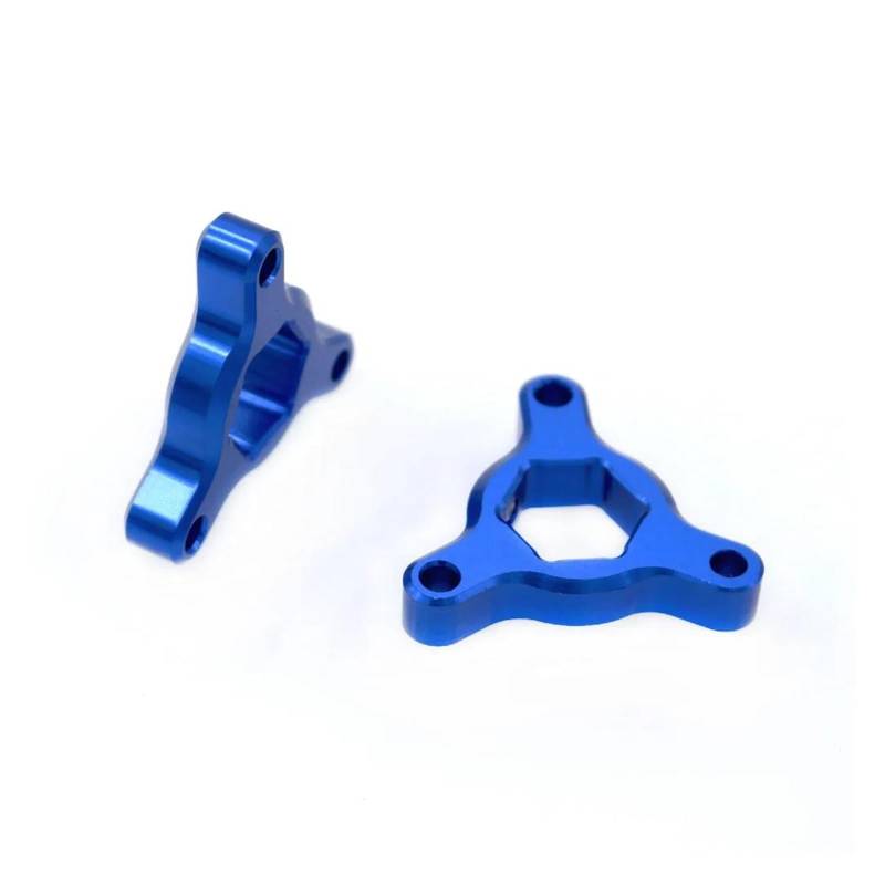 UIFCOG Für HON&DA X-ADV 750 2017-2023 Motorrad Federgabel Vorspannungseinsteller Gabel Einstellknopf(Blau) von UIFCOG