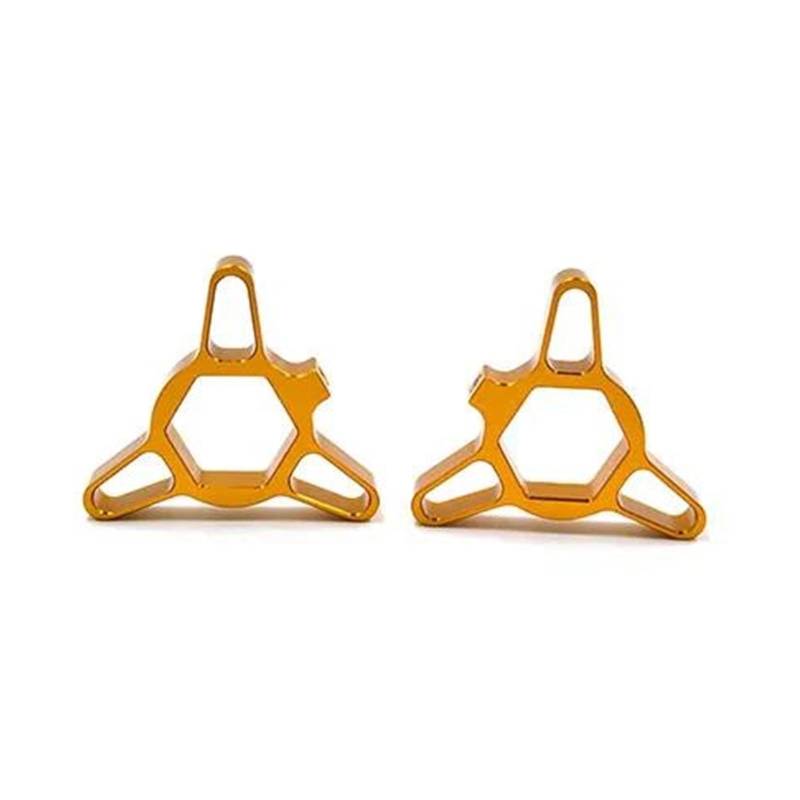 UIFCOG Für KA&WASAKI ZX6R 636 2005-2006 Z1000 2003-2006 Motorrad Vorderradaufhängung Gabel Vorspannungseinsteller Kappe Gabel Einstellknopf(Gold) von UIFCOG