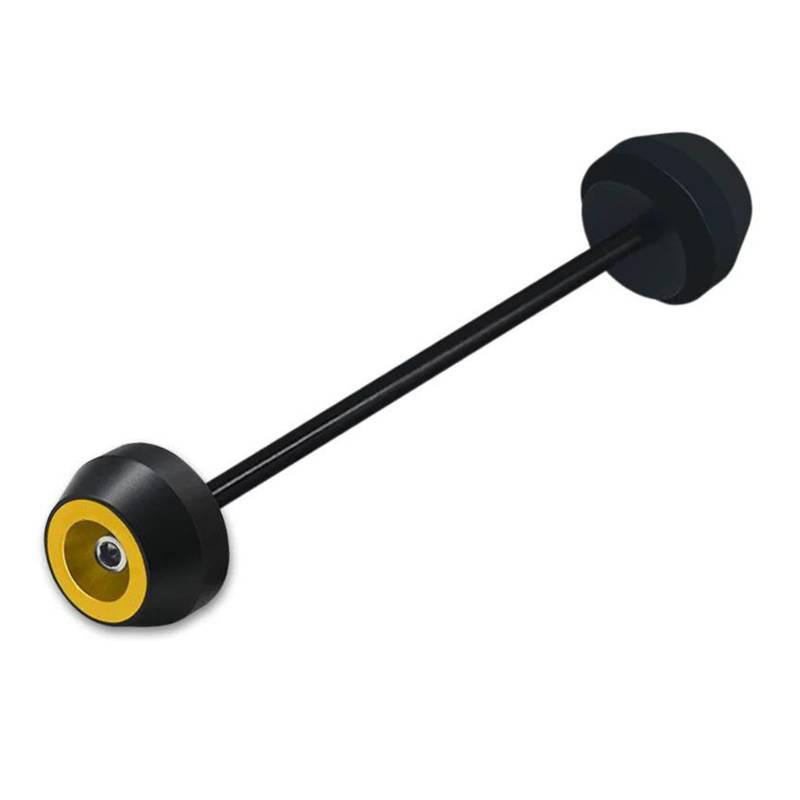 UIFCOG Schutzeinrichtungen Für HON&DA XADV 750 X-ADV 750 2017-2024 Motorrad Vorder- Und Hinterrad Gabel Achse Sliders Crash Radschutz Pad(Gold,Vorne) von UIFCOG