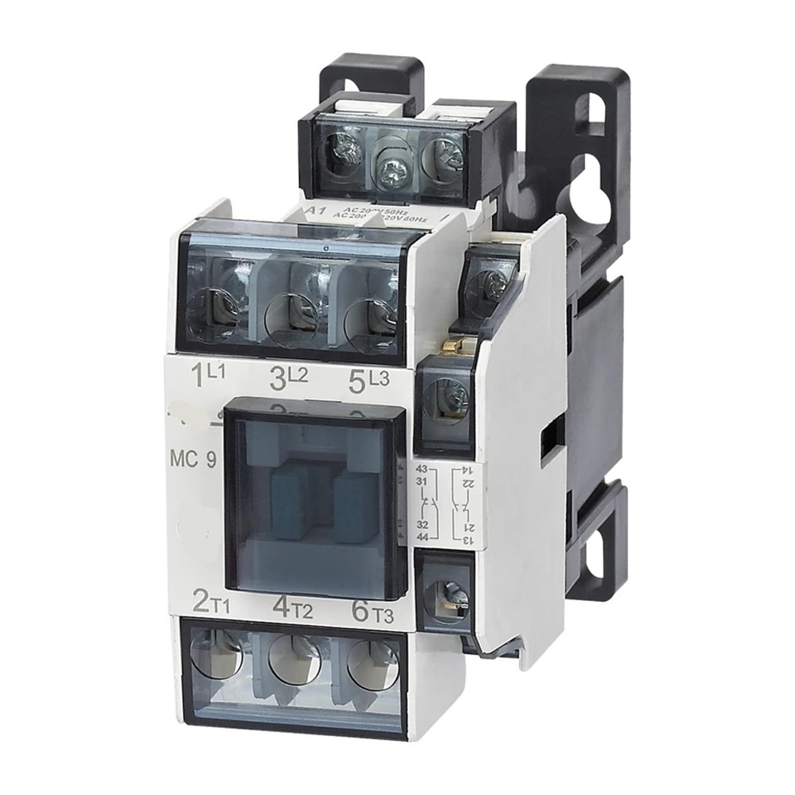 2a2b MC-9 MC-12 MC-18 MC-22 MC-32 MC-40 MC-50 MC-65 24VAC 110VAC 220VAC 380VAC Schütz 1Pcs(MC-12,2A2B_24VAC) von UJHANXAT