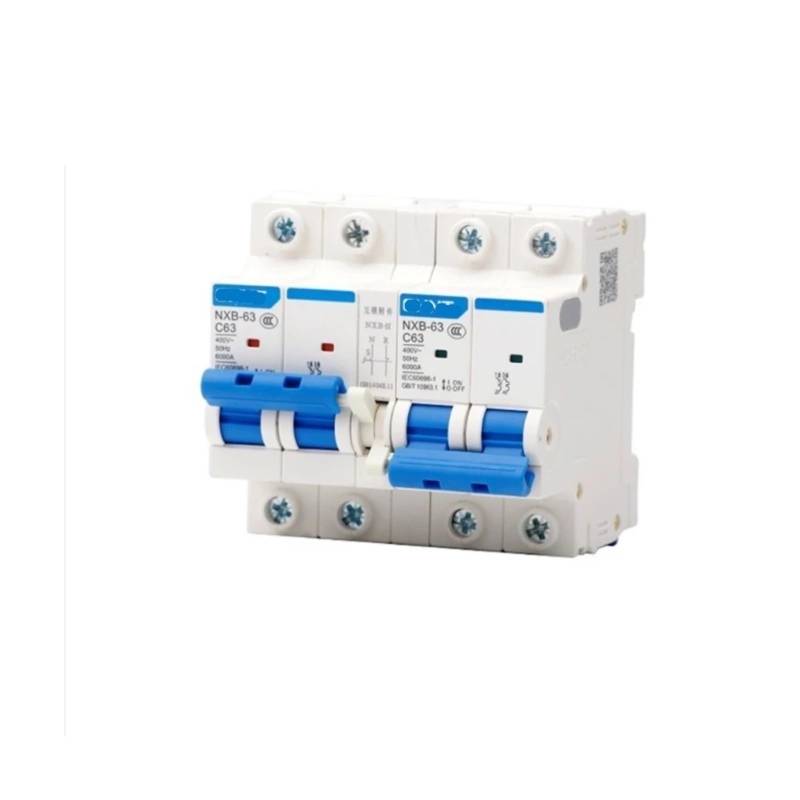 3P-3P 4P-4P NXB-63 Dual-Stromversorgung Verriegelungsschalter DZ47 Verriegelungsumwandlung 2PC Typ 63A City Power Switch 1Pcs(4P-4P,4A) von UJHANXAT