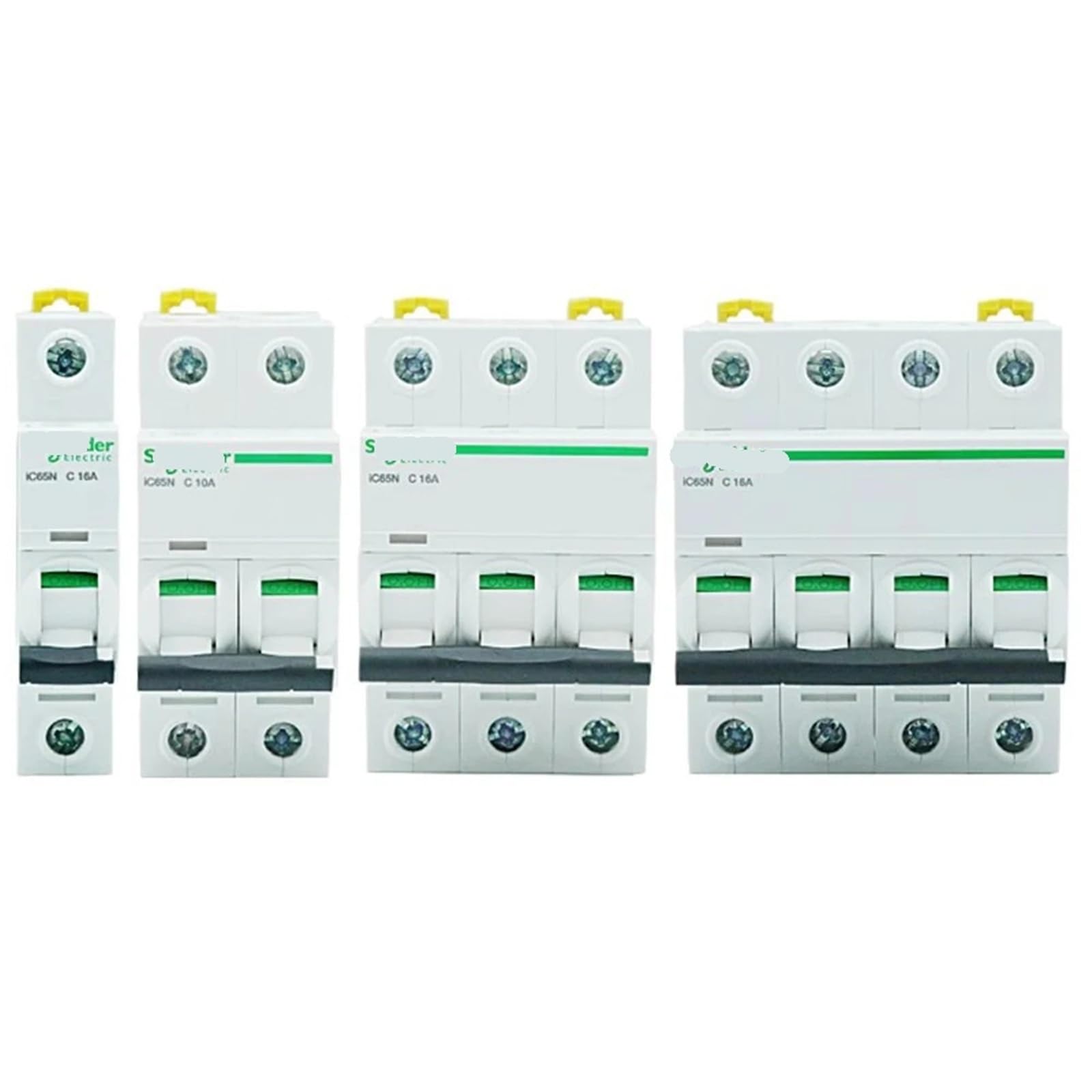Acti9 C Kurvenschalter IC65N 1P 1A 2A 3A 4A 6A 10A 16A 20A 25A 32A 40A 50A 63A Vakuum-Mini-Leistungsschalter MCB 1 Stück(IC65N C6A A9F18106) von UJHANXAT