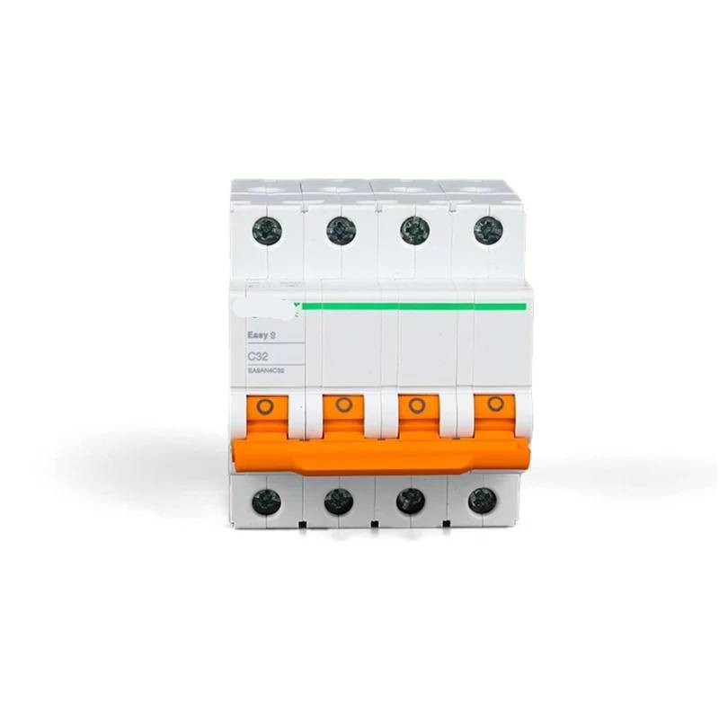 EA9 Luftschalter 1P 2P 3P 4P Kleiner Leistungsschalter Easy 9 Elektrischer Bremsschalter 6A 40A 50A 63A Leistungsschalter 1St(4P,25A) von UJHANXAT