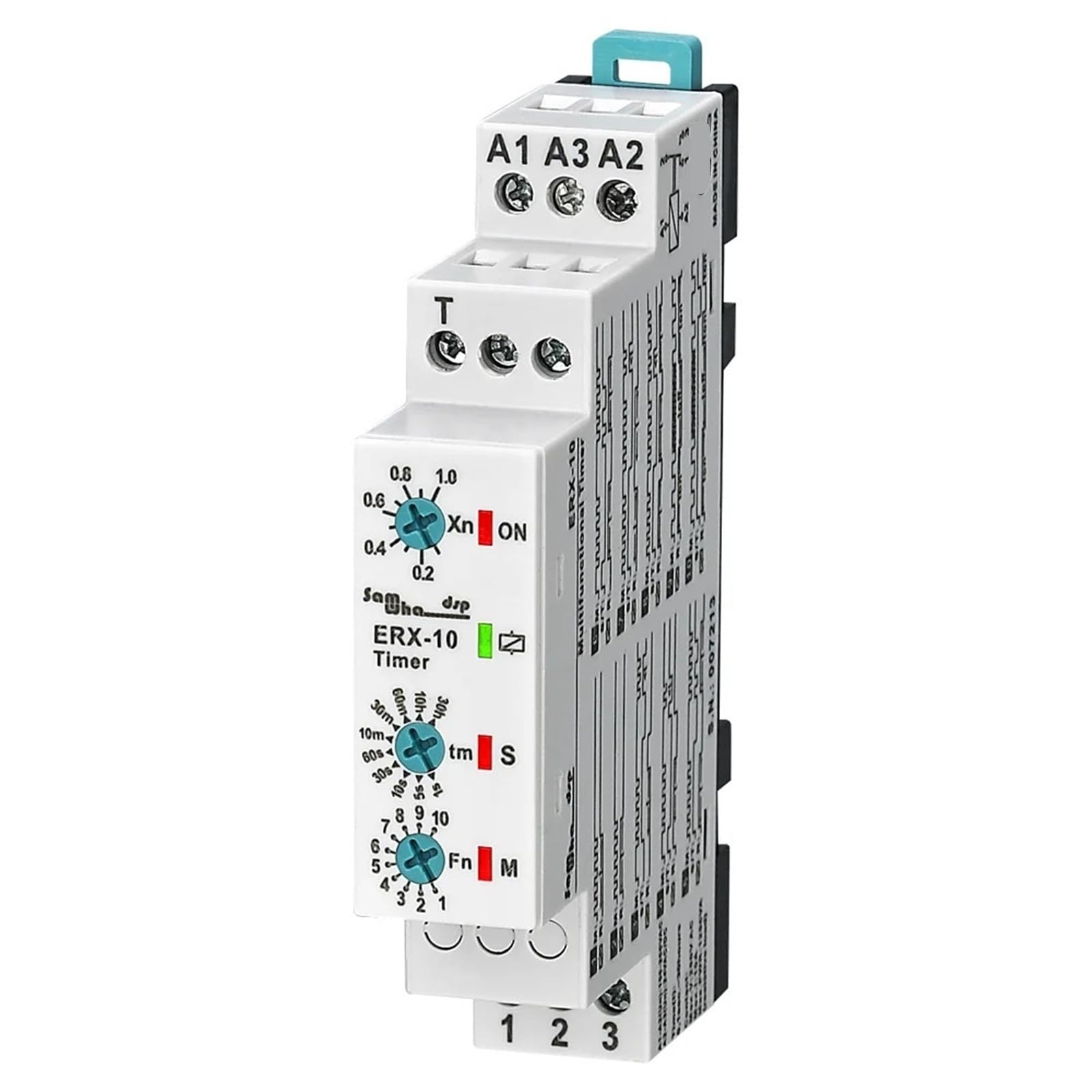 ERX-10 ERX-20 Multifunktionales Zeitrelais 1 Stück(110VAC 24VAC-DC) von UJHANXAT
