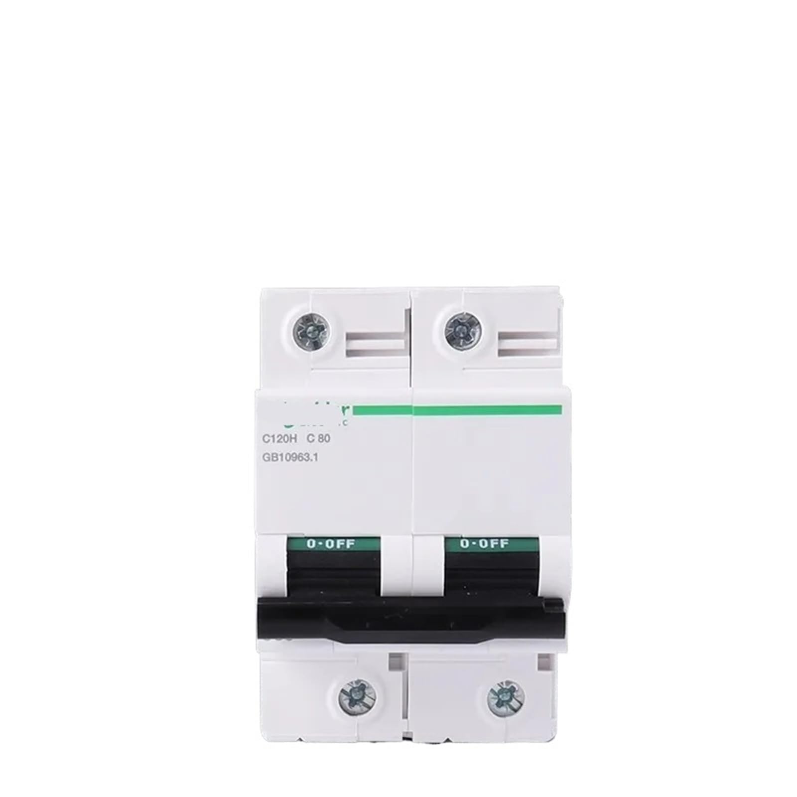 Elektrischer Hochstrom-Leistungsschalter C120H 63A 80A 100A 125A 1P 2P 3P 4P Typ C/Typ D 1 Stück(2P,100A) von UJHANXAT