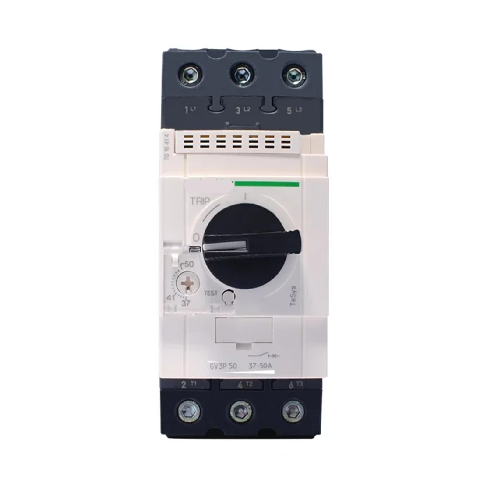 Elektromotor-Leistungsschalter GV3P50 Dreipoliger Motorschutz Schaltstrom 30~80A Steuerung GV3P40-80A 1St(GV3P80 (70-80A)) von UJHANXAT