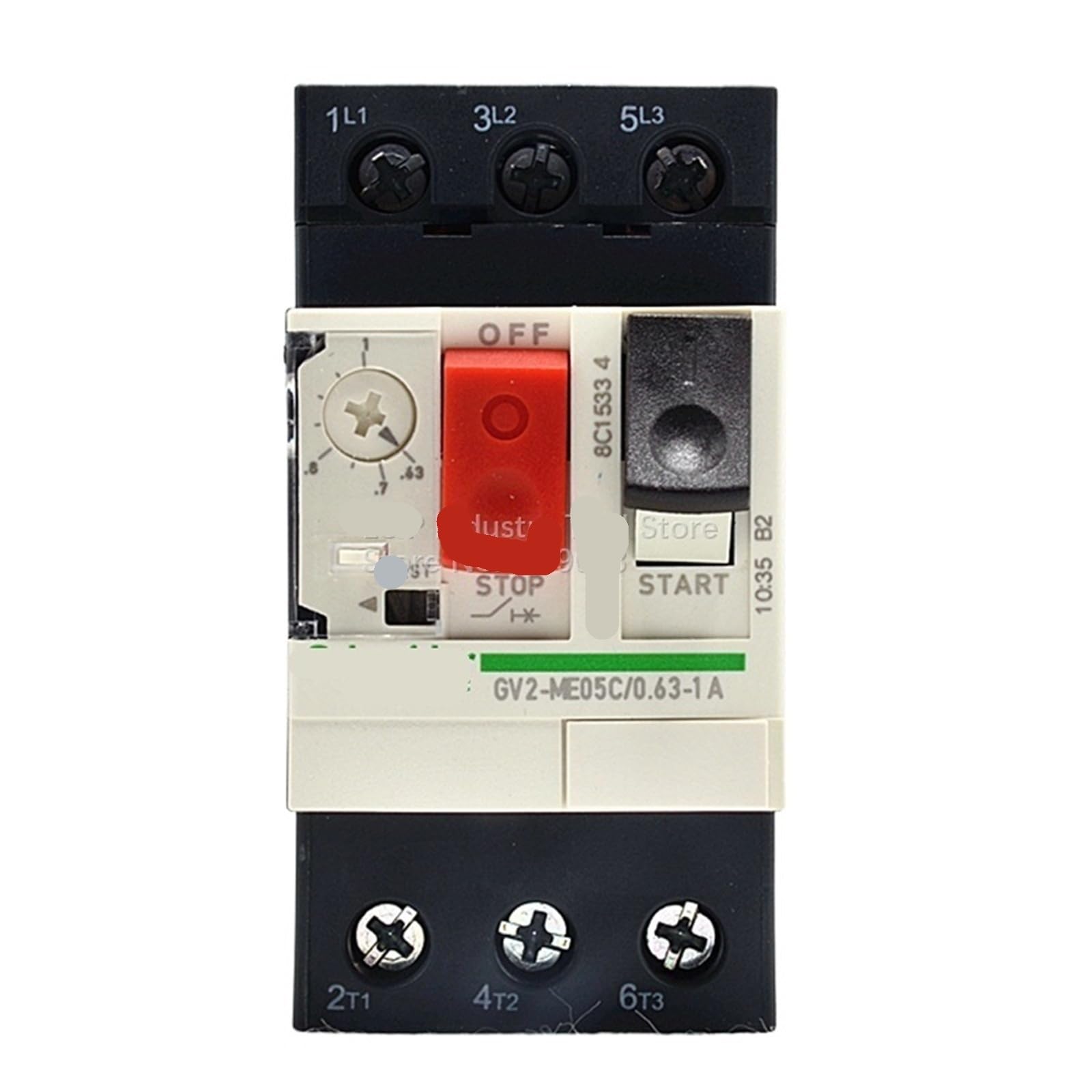 GV2-ME05C Motorschutzschalter GV2ME05C 0,63-1A Druckknopf 3P Thermomagnetischer Typ 1St GV2-ME05C Motorschutzschalter GV2ME05C 0,63-1A Druckknopf 3P Thermomagnetischer Typ 1St von UJHANXAT