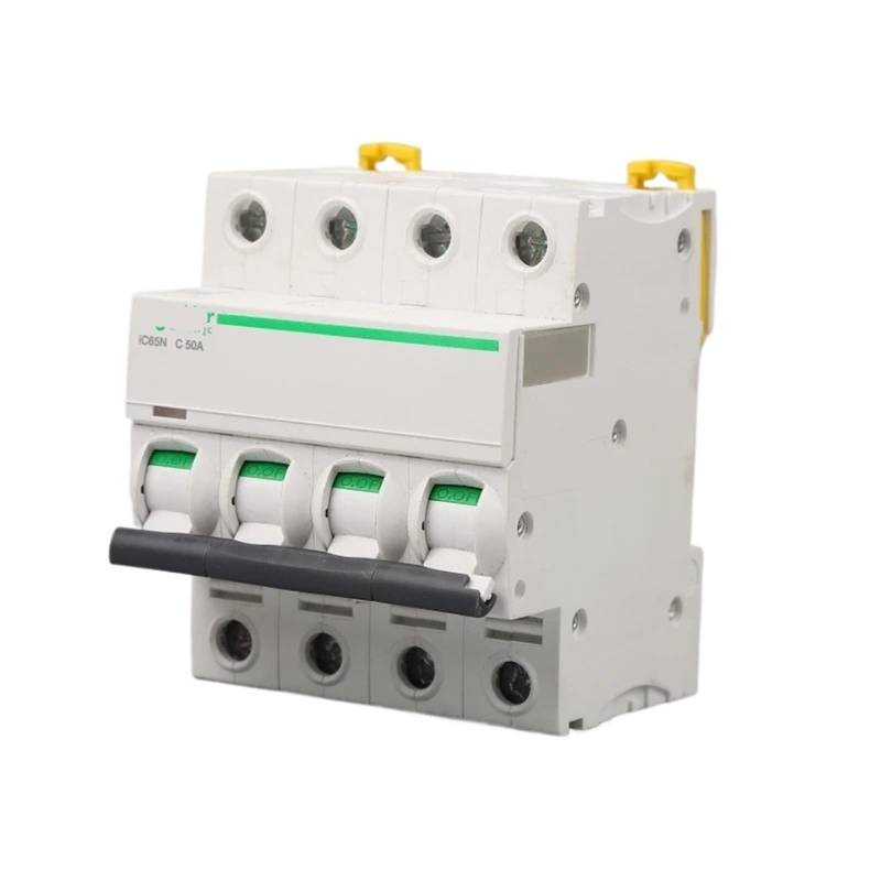 Mini-Leistungsschalter IC65N C IDPNa Luftschalter 1P+N 3P 4P Luftschalter 6A 10A 16A 20A 25A 32A 40A 50A 63A 1St(4P,2A) von UJHANXAT
