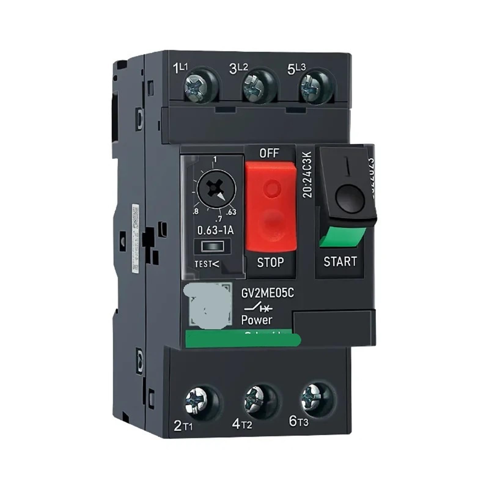 Motorschutzschalter GV2ME01C-32C Motorstarter Dreiphasenmotor Überlast-Kurzschlussschutz 1St(GV2ME32C) von UJHANXAT