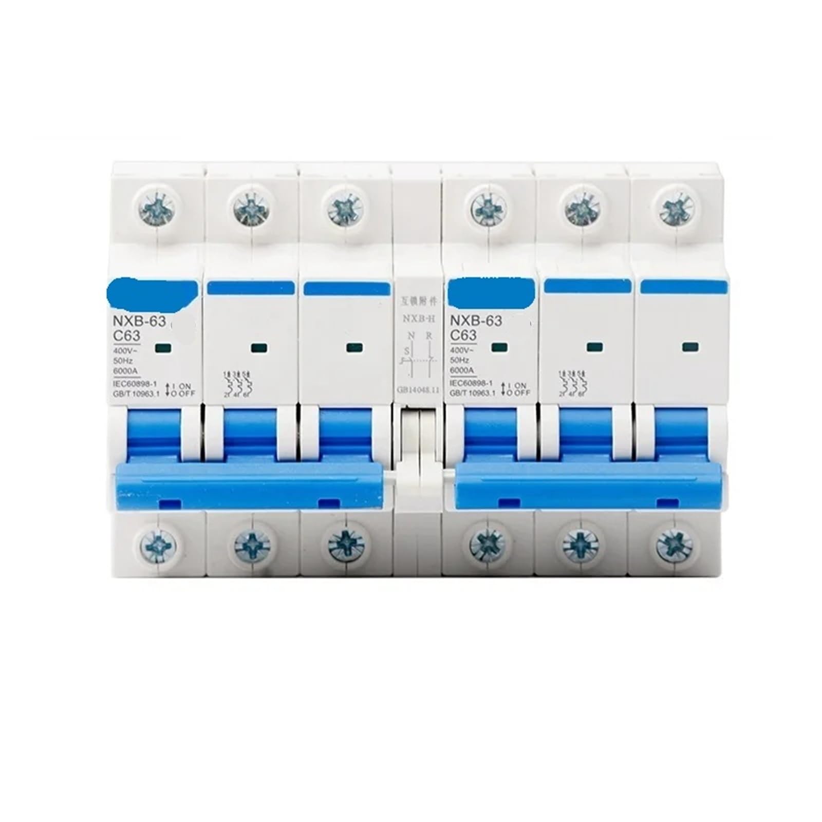 NXB-63 Dual-Stromversorgungs-Verriegelungsschalter DZ47 Verriegelungsumwandlung 2PC Typ 63A Stadtnetzschalter 1Pcs(16a) von UJHANXAT