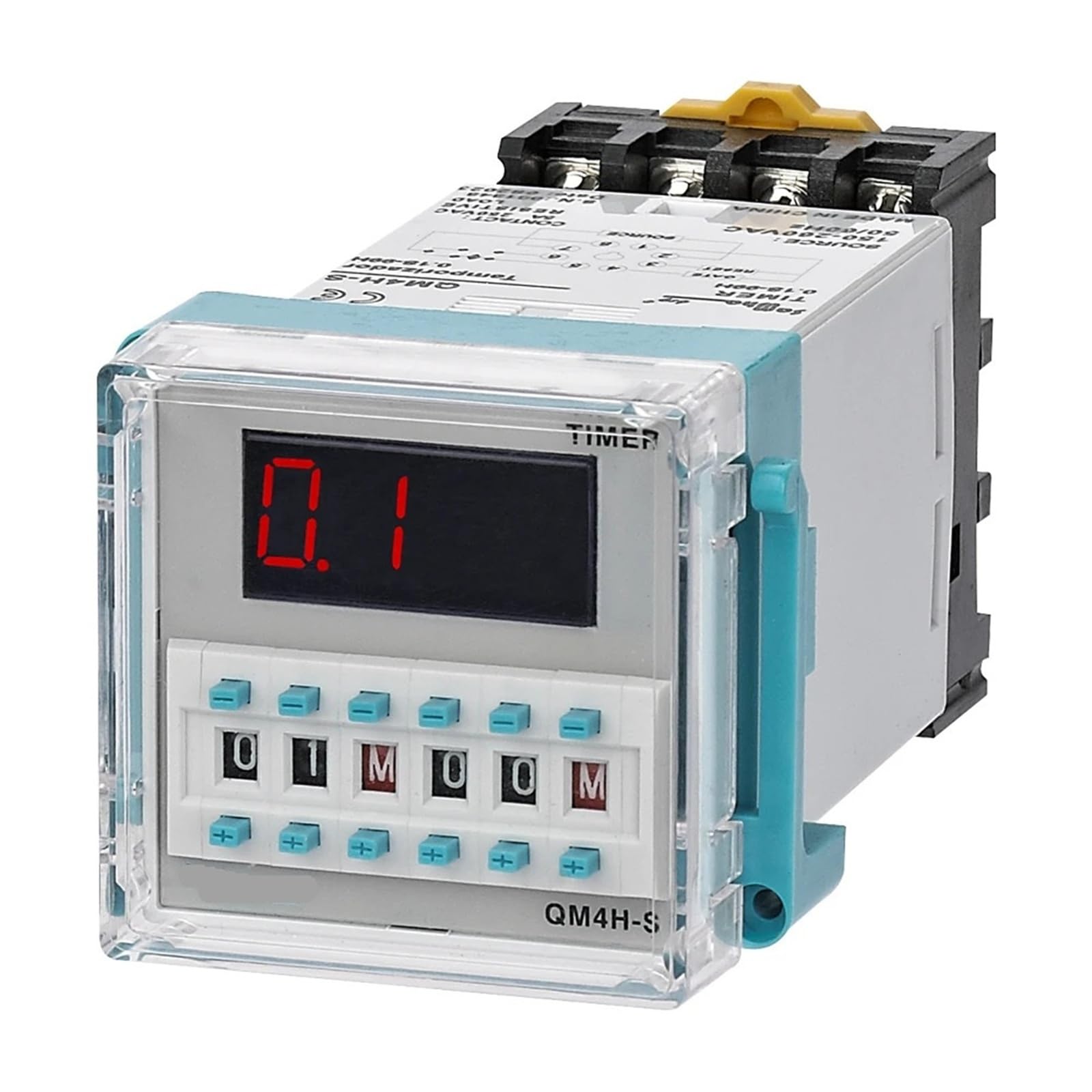 QM4H DH48S Digitales Zeitrelais 1 Stück(QM4H-2Z,24VAC.DC) von UJHANXAT