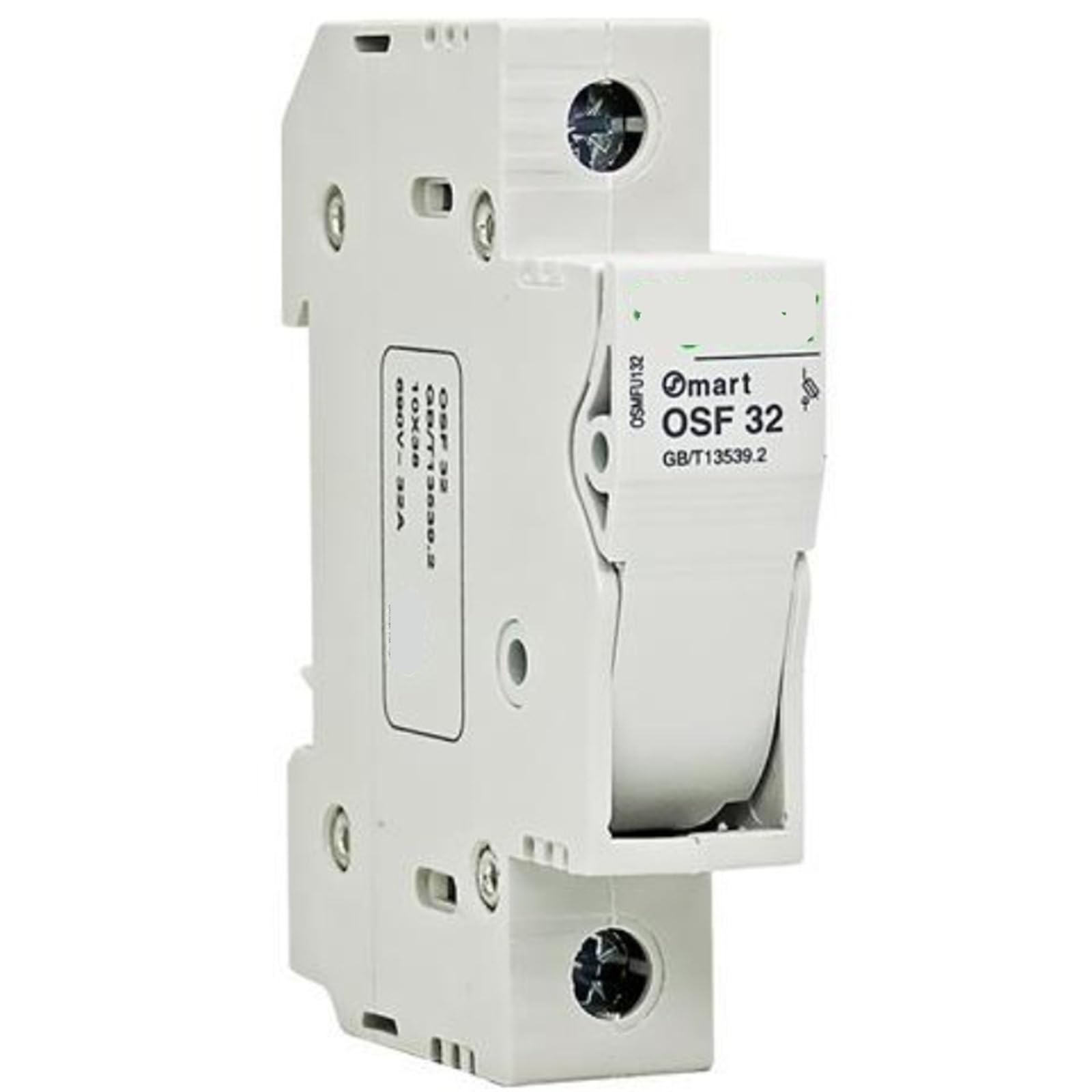 Sicherungssockel OSMFU232 OSF32 2P 1P 10x38 1A-32A SICHERUNG OSF 32 Marke 1 Stücke(OSMFU132 1P,1A Fuse) von UJHANXAT