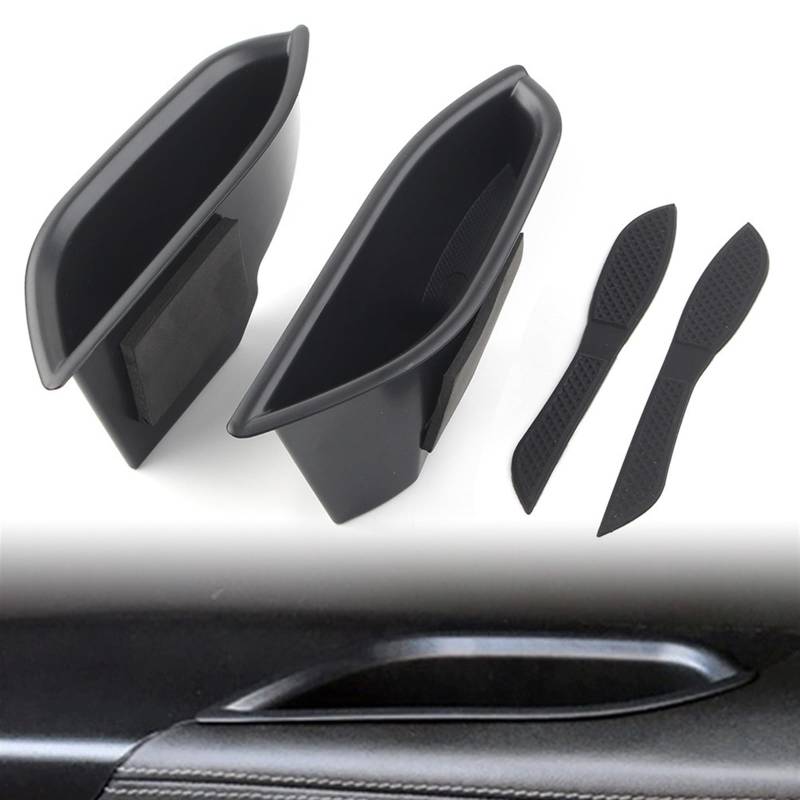 UJMOK 1 Paar Auto-Vordertür-Aufbewahrungsbox-Organizer-Behälterhalter, linker Fahrer, for Cadillac, SRX 2011 2012 2013 2014 2015 von UJMOK