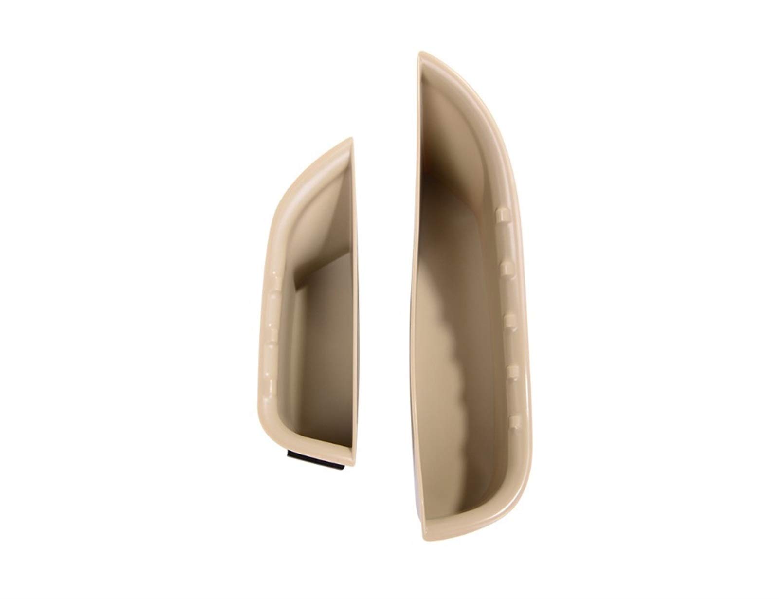 UJMOK 2 Stück Autotür-Aufbewahrungsbox, Griffbox, Handschuh-Armlehnenbox, for Mercedes-Benz, C-Klasse W205 GLC-Klasse X253 2015–2018(Beige) von UJMOK