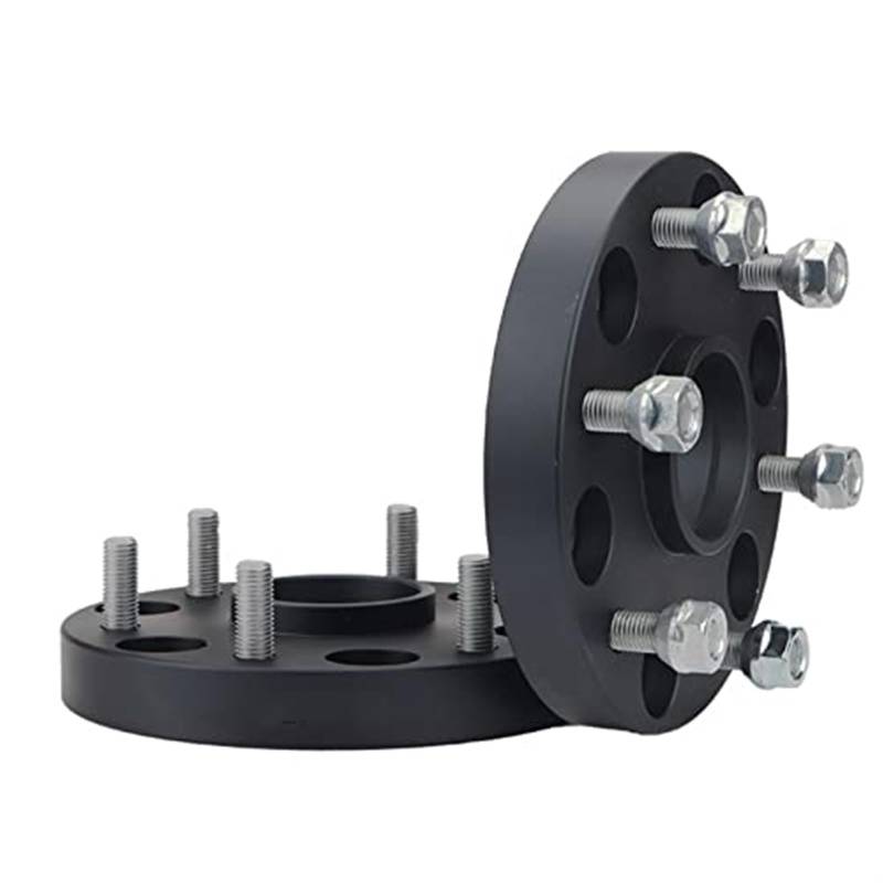 UJMOK 2 Stück PCD 6-139.7 CB 67.1 for PCD 6-139.7 CB 106 mm Aluminiumlegierung, geschmiedeter CNC-Radabstandshalter, for Mitsubishi, Pajero V73 V71 V93 V97(Black 6-139.7-67.1 35MM) von UJMOK