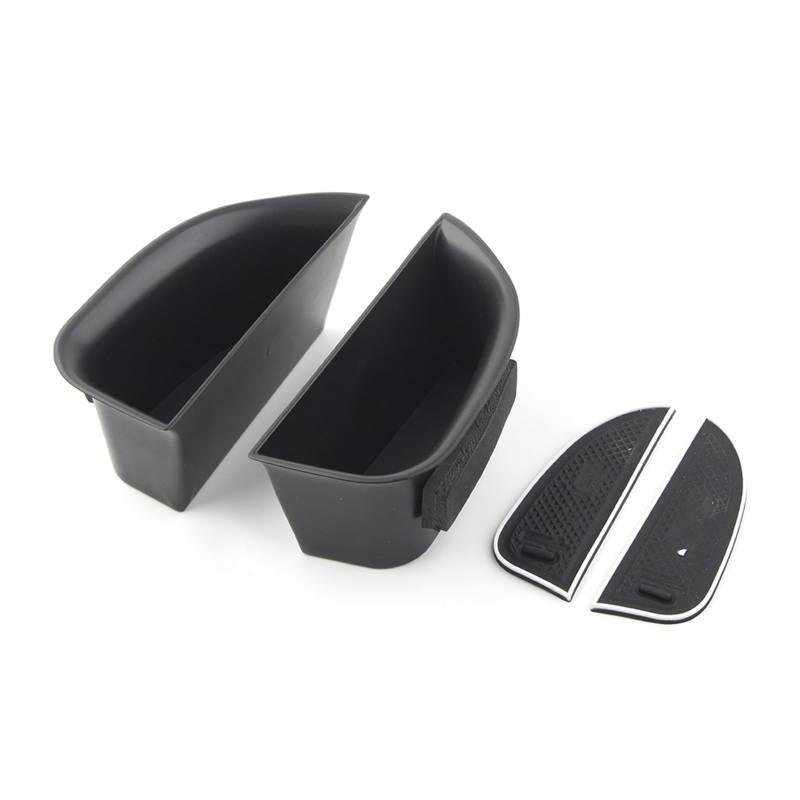 UJMOK 2-teiliges Auto-Vordertürgriff-Armlehnen-Aufbewahrungsbox-Behälter-Set, for Lincoln, MKZ 2014–2016 von UJMOK